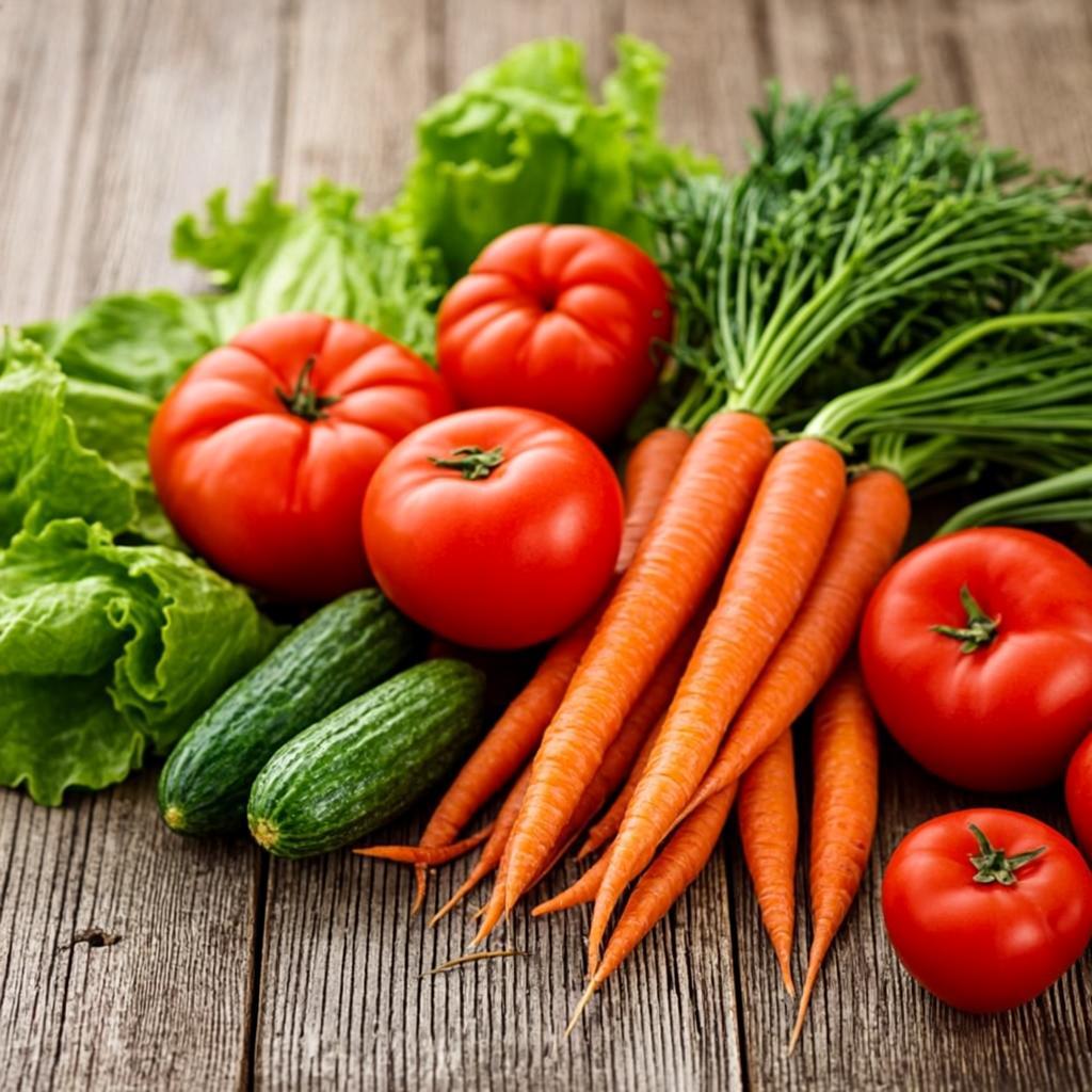 Fresh vegetables
